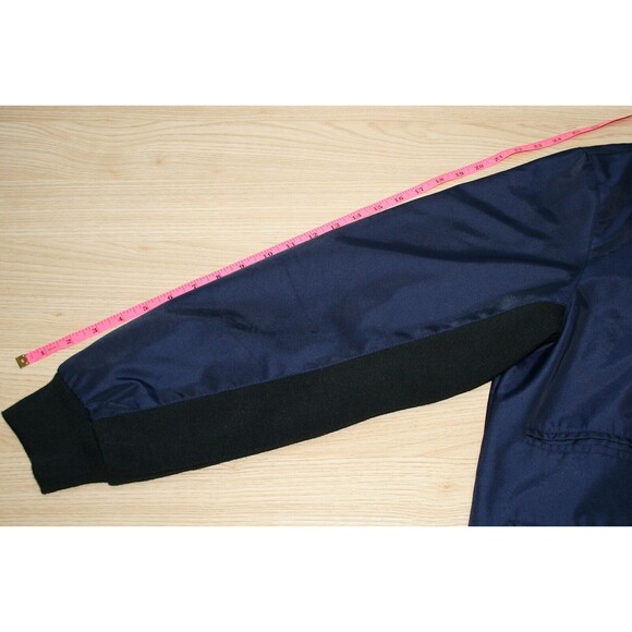 NFL Patriots Super Bowl LI Bomber Jacket Men Size M Official Football Coach - Picture 7 of 8